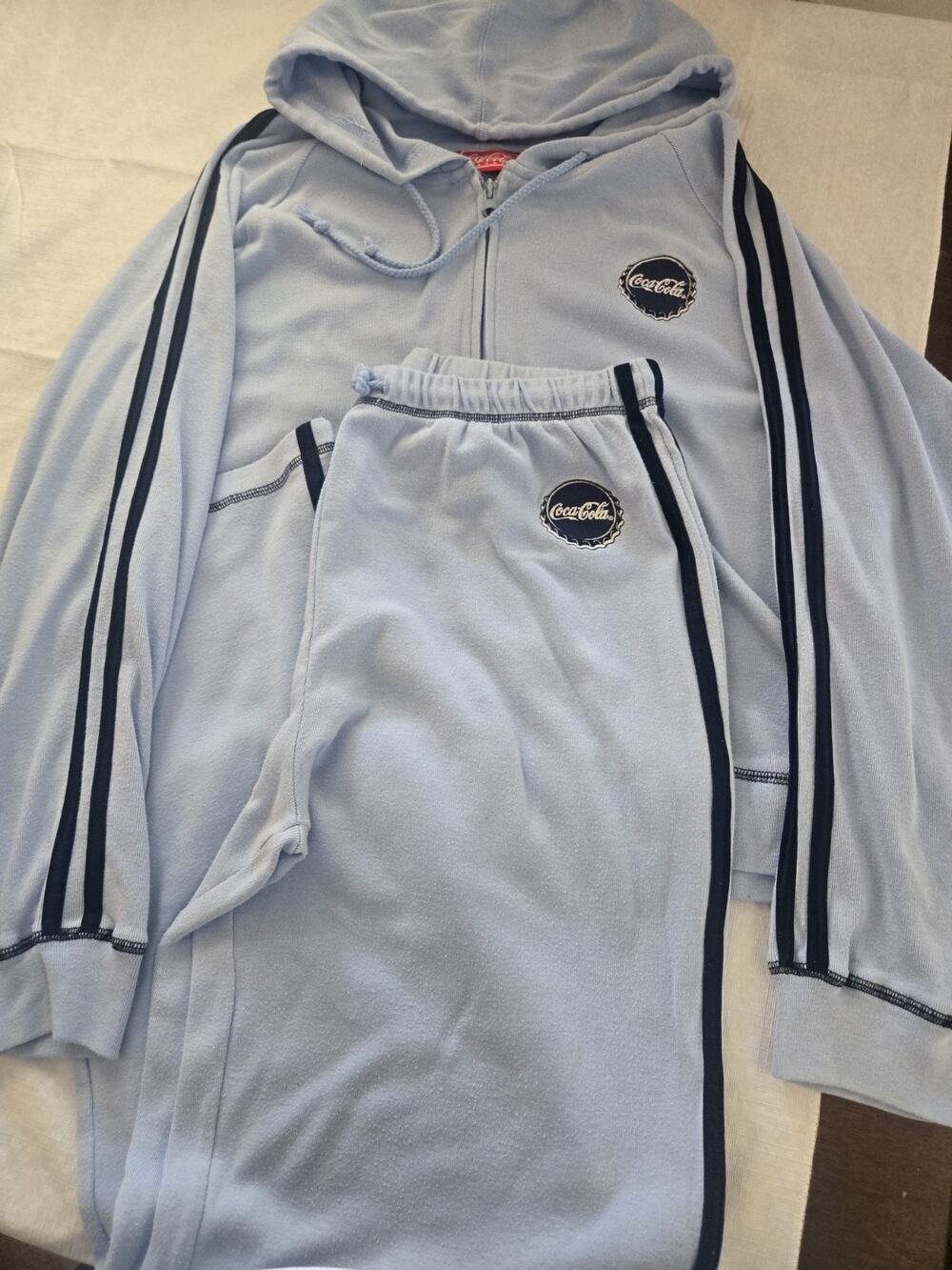Coke A Cola Womens Tracksuit Light Blue XL